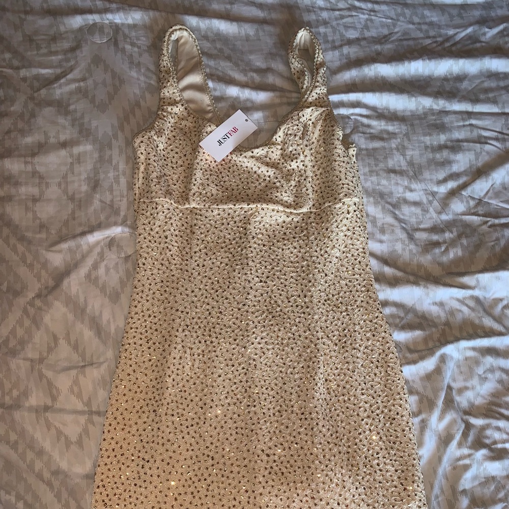 Short sparkly dress